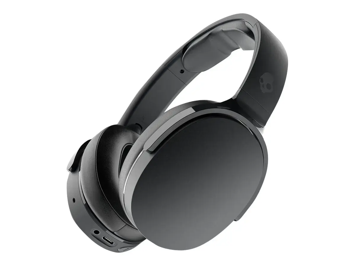"Skullcandy" belaidės ausinės "Hesh Evo", su triukšmo slopinimu, belaidės, tikrai juodos spalvos