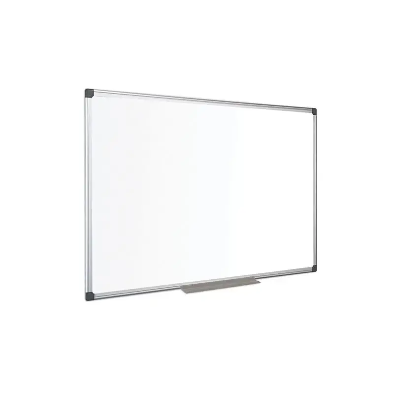 Emaliuota baltoji magnetinė lenta BI-OFFICE MAYA 90x60, aliuminio rėmas