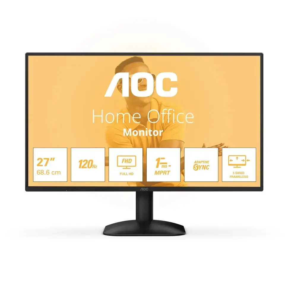 LCD Monitor AOC 27 " 1920 x 1080 pixels Full HD Native aspect ratio 16:9 Flat 27B31H