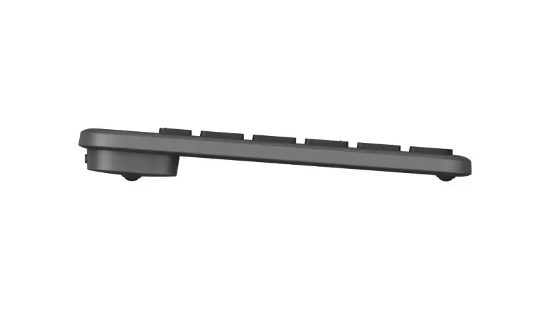 Logitech Signature Slim Solar+ K980 Belaidė klaviatūra, RF Wireless+Bluetooth, US Int, Graphite