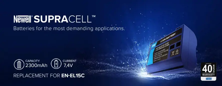 Newell battery SupraCell Nikon EN-EL15c