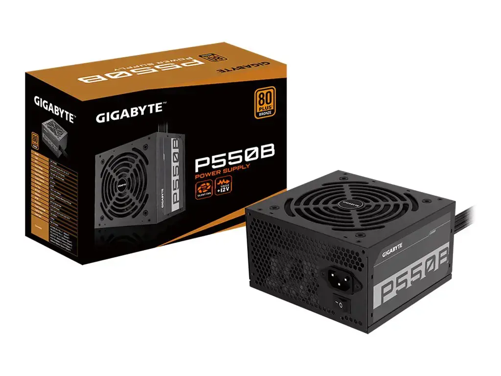 Maitinimo blokas GIGABYTE P550B, 550 W, 80 PLUS Bronze