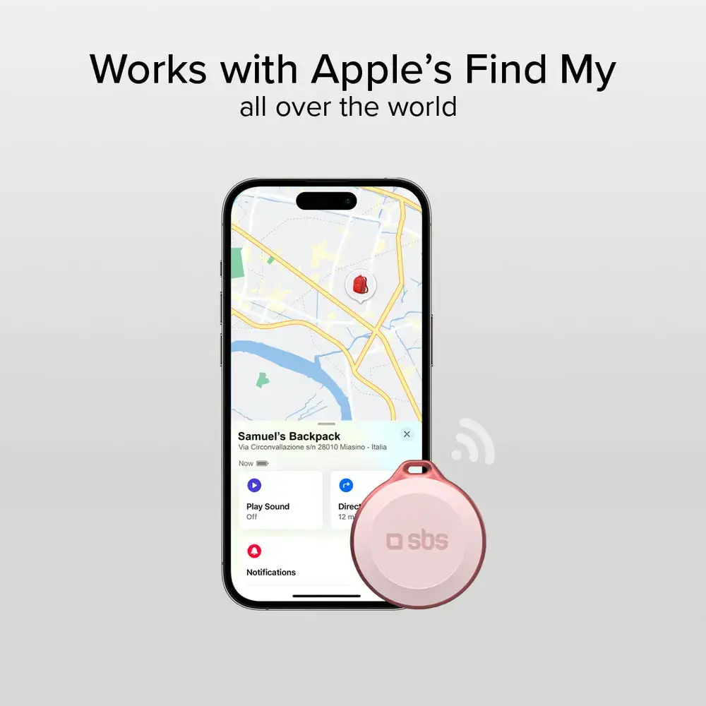 SBS Tracker Apple, pink