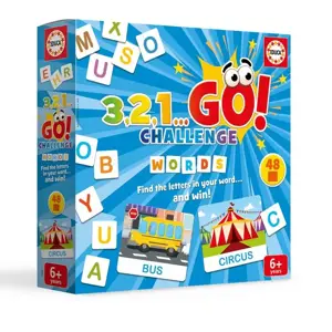 Žaidimas 3,2,1...GO! CHALLENGE WORDS 6-99metų