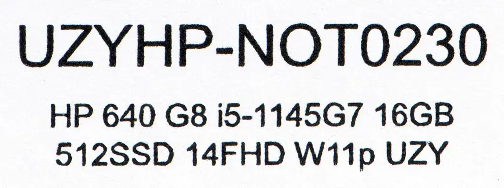HP ProBook 640 G8 14 Coliai 1920 x 1080 16 GB 512 GB Intel® Core™ i5 i5-1145G7 Intel Iris Xe Windows 11 Pro