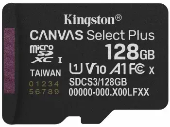 MEMORY MICRO SDXC 128GB UHS-I/SDCS3/128GBSP KINGSTON