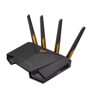 ASUS TUF Gaming AX3000 V2, Wi-Fi 6 (802.11ax), Dual-band (2.4 GHz / 5 GHz), Ethernet LAN, Black, Or…