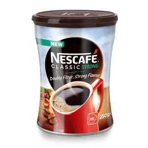 NESCAFE CLASSIC STRONG tirpi kava (skard), 250g R2