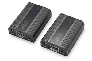 DIGITUS 4K HDMI prailgintuvas HDMI 2.0 30/60 m tinklo kabeliu Cat 6 6a 7 UHD 4K2K/60 Hz