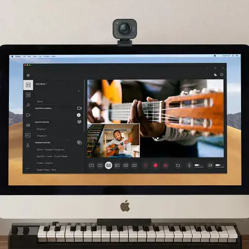 "Logitech StreamCam", 1920 x 1080 taškų, "Full HD", 60 kadrų per sekundę, 1080p, 2 - 3,7 mm, 0,1 m