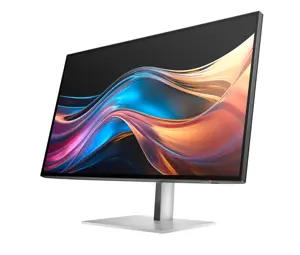 HP 727pq Series 7 Pro QHD Monitor - 27" 2560x1440 QHD 400-nit 120Hz AG, IPS Black HDR 400, USB-C(15W)/HDMI/DisplayPort Daisy-Chain, 3x USB-A, height adjustable/tilt/swivel/pivot, 3 years (replaces Z27q G3)