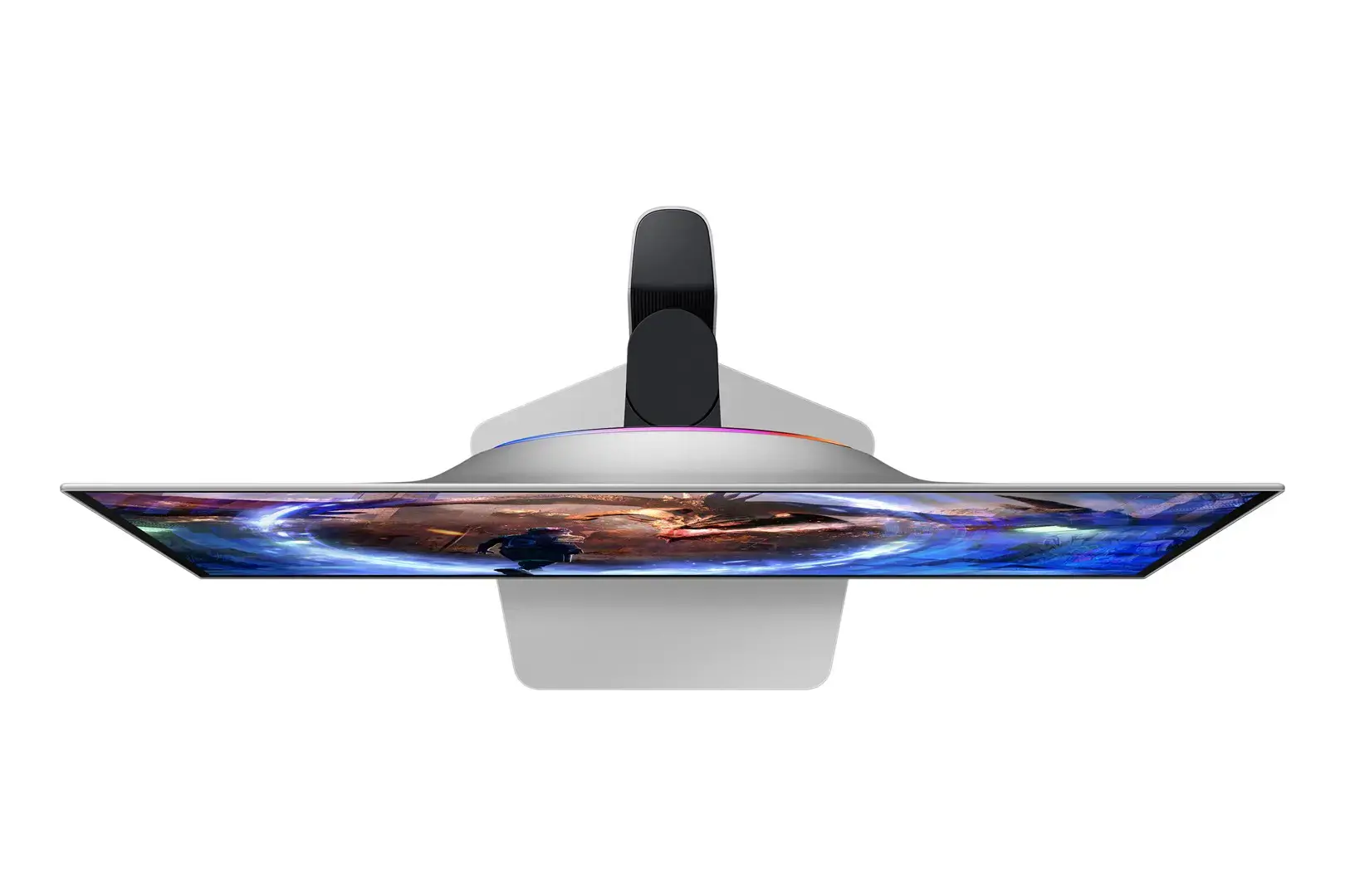 Samsung G60SD computer monitor 68.6 cm (27") 2560 x 1440 pixels Quad HD OLED Silver