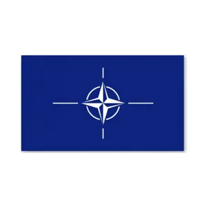 Nato vėliava (1x1,70cm), spausta