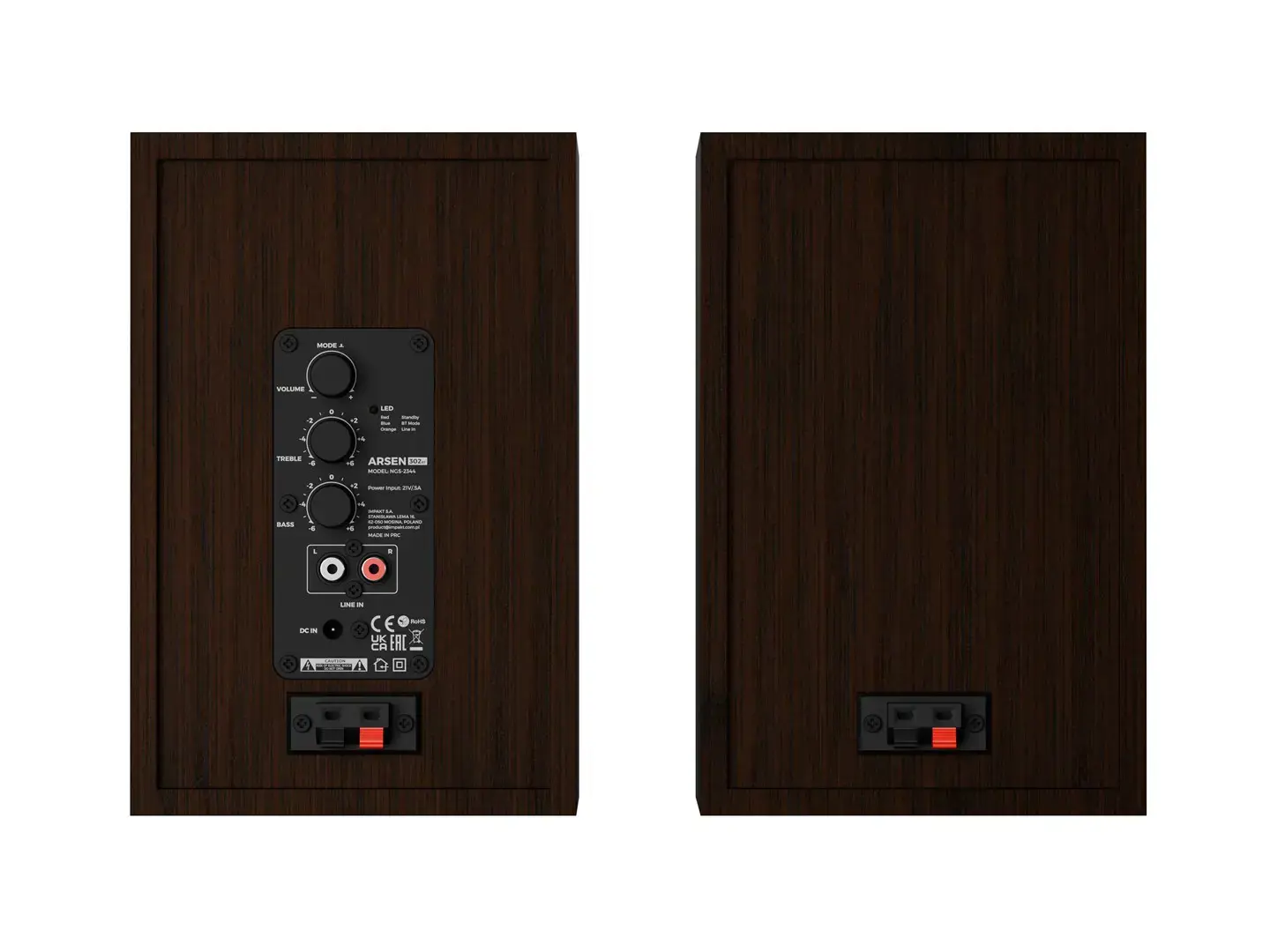 GENESIS NGS-2344 loudspeaker Brown Wired & Wireless 20 W