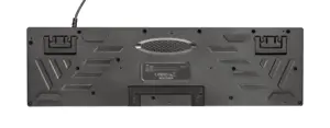 "Trust GXT 835 Azor", pilno dydžio (100%), USB, mechaninis, QWERTY, LED, juodas