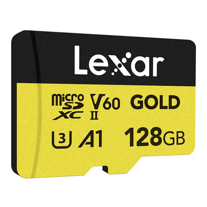 Lexar memory card microSDXC 128GB Gold UHS-II V60 A1