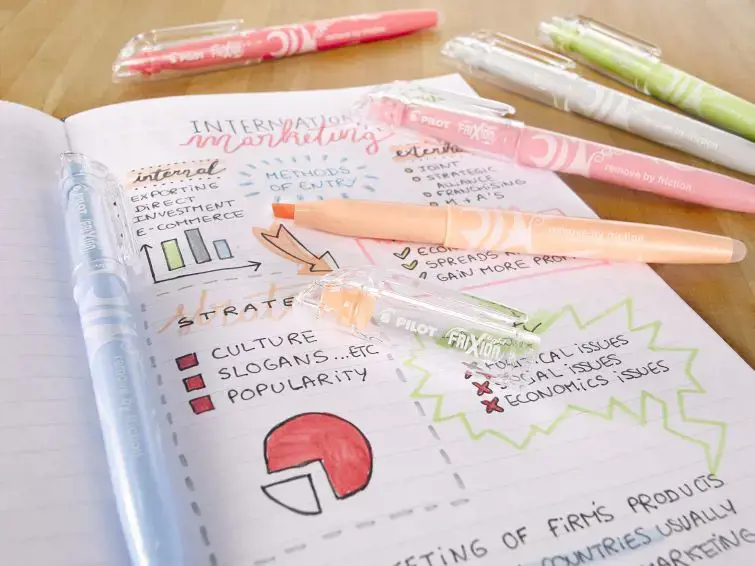 Trinamasis teksto žymeklis PILOT FRIXION Light, raudona sp.