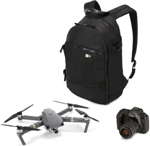 Case Logic Camera/Drone Medium Backpack | Bryker | Backpack | Black