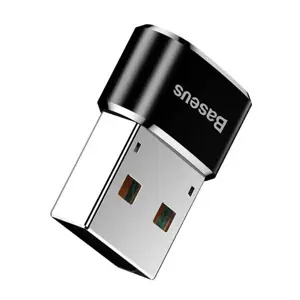 "Baseus" adapteris iš USB Type-C į USB Black (juodas)