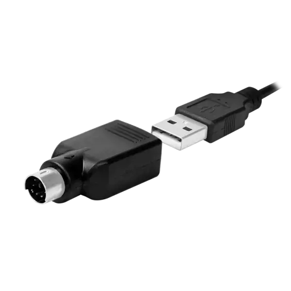 "Logilink" lanksti vandeniui atspari klaviatūra USB + PS/2 ID0019A Laidinė, USB A tipo vyriška, vokiška (QWERTZ), juoda