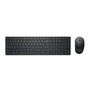 DELL KM5221W, Full-size (100%), RTL Box, Wireless, RF Wireless, QWERTY, Black, Mouse included