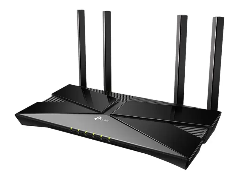 TP-Link AX1500 "Wi-Fi 6" maršrutizatorius, "Wi-Fi 6" (802.11ax), dviejų dažnių (2,4 GHz / 5 GHz), Ethernet LAN, juodas, stalinis maršrutizatorius