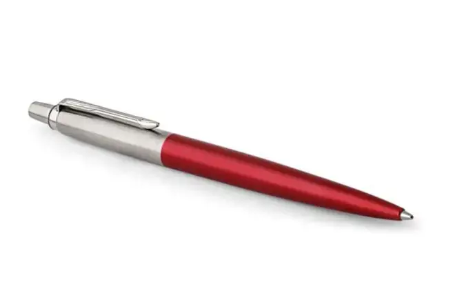Automatinis tušinukas Parker Jotter Kensington Red CT.  Su dovanų dėžute