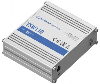 TELTONIKA TSW110 Pramoninis nevaldomas pasyvusis PoE/komutatorius
