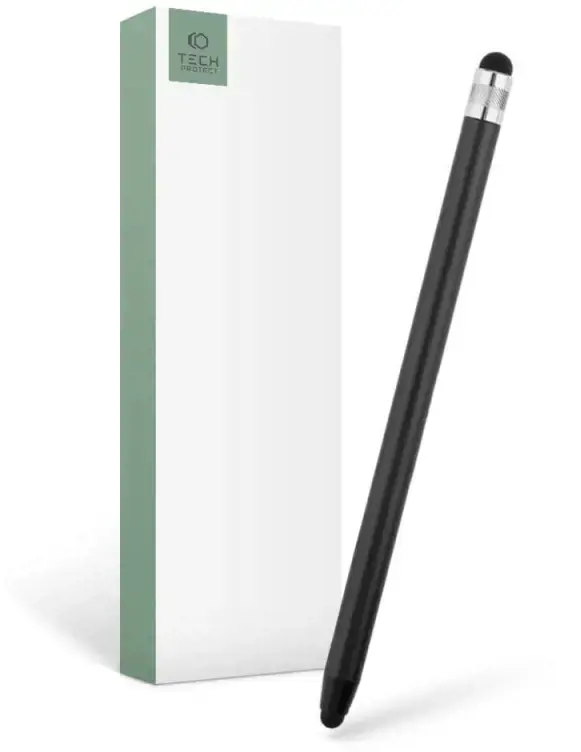 "Tech-Protect" plunksnakotis "Aluminum Touch Pen", juodas