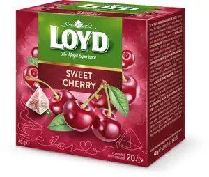 Vaisinė arbata LOYD, vyšnių skonio, 20 x 2g