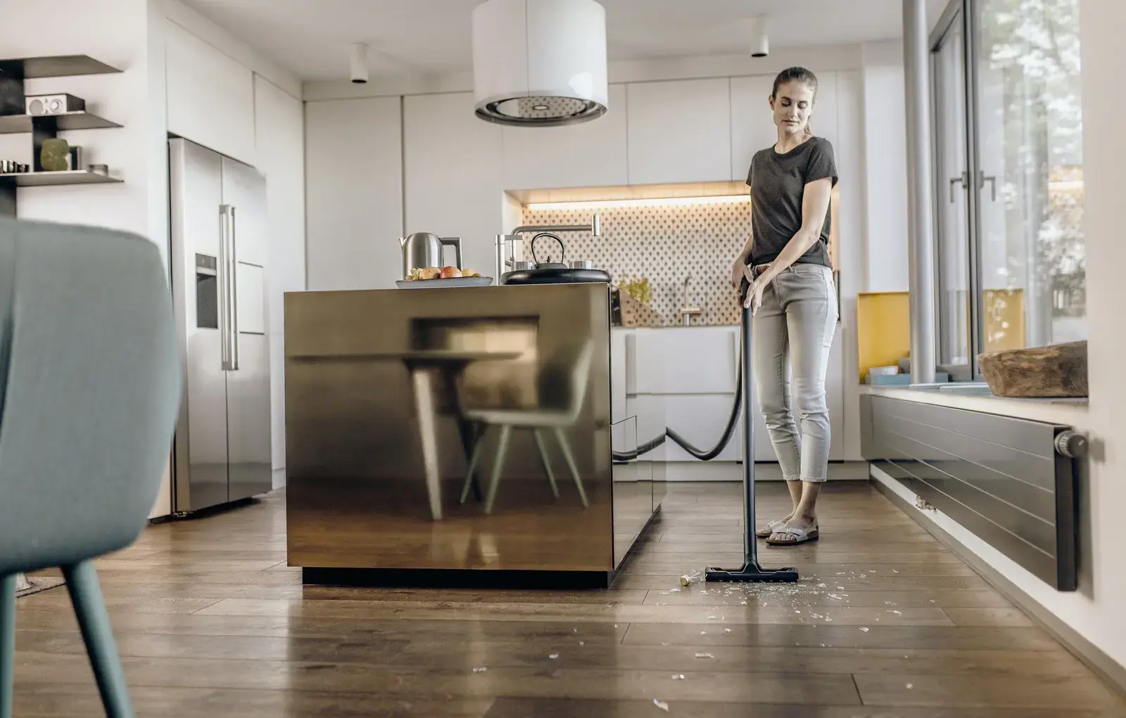 Dulkių siurblys su maišeliu Kärcher WD1 1000W 12 L