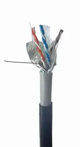 GEMBIRD CAT6 FTP LAN geliu užpildytas lauko kabelis tvirtas 305 m juodas