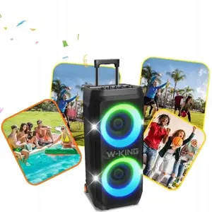 W-KING T12 Wireless Bluetooth Speaker – Black