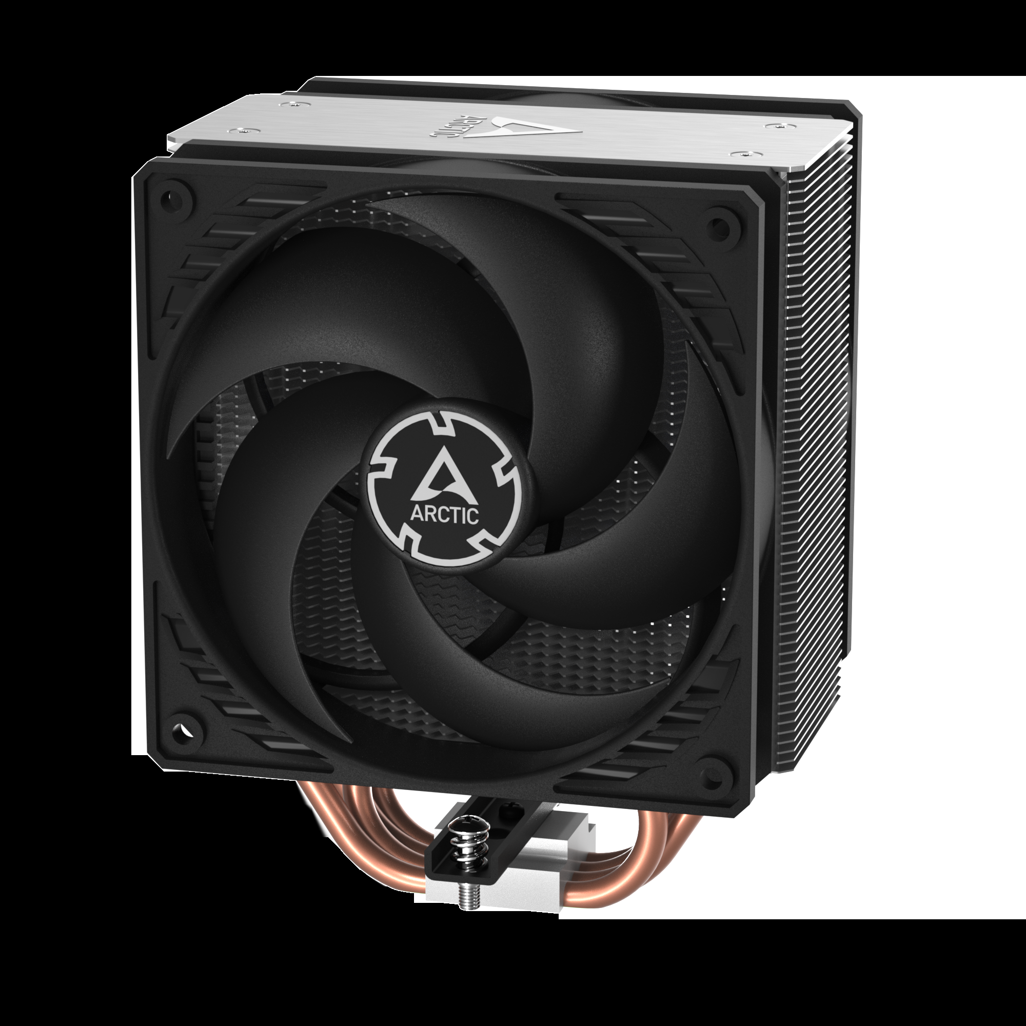 ARCTIC Freezer 36 CO Multi Compatible Tower CPU Cooler for Continuous Operation, Air cooler, 12 cm, 200 RPM, 1800 RPM, Black, Silver