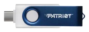 Patriot Memory Xporter X550 USB flash drive 128 GB USB Type-A / USB Type-C 3.2 Gen 1 (3.1 Gen 1) Bl…