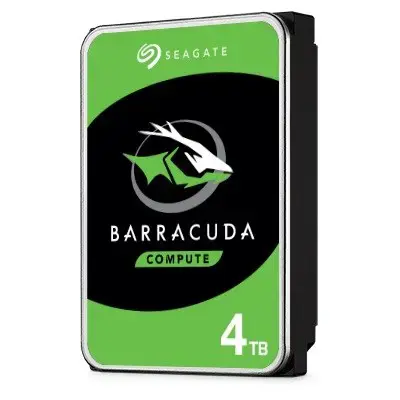 "SEAGATE Desktop Barracuda 5400" 4 TB kietasis diskas 5400 aps./min SATA Serial ATA 6 Gb/s NCQ 256 MB spartinančioji atmintis 8,9 cm 3,5 colio BLK