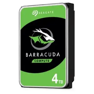 "SEAGATE Desktop Barracuda 5400" 4 TB kietasis diskas 5400 aps./min SATA Serial ATA 6 Gb/s NCQ 256 MB spartinančioji atmintis 8,9 cm 3,5 colio BLK