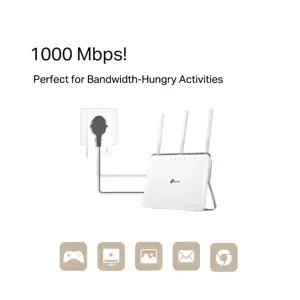 TP-Link TL-PA7017P, 1000 Mbps, IEEE 1901, IEEE 802.3, IEEE 802.3ab, IEEE 802.3u, Gigabit Ethernet, 10,100,1000 Mbps, HomePlug AV2, OFDM