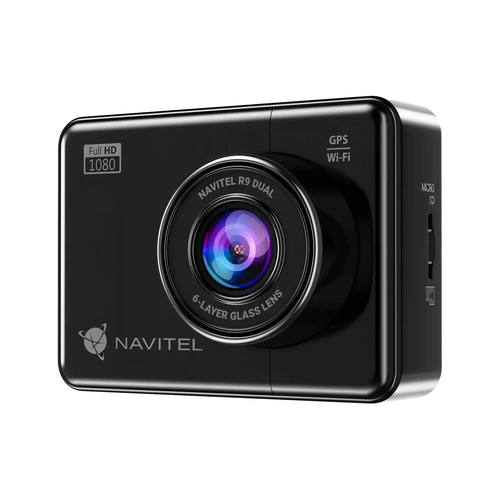 Dvigubas automobilinis vaizdo registratorius NAVITEL R9