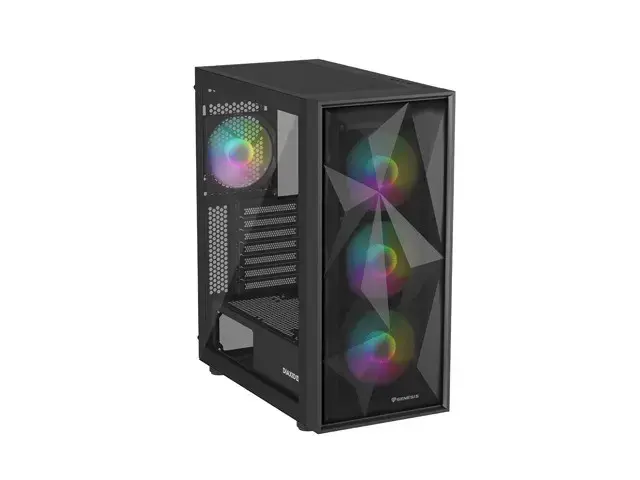 PC CASE GENESIS DIAXID 605 ARGB MIDI TOWER USB