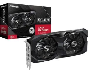Vaizdo plokštė ASROCK Radeon RX 7600 8 GB, GDDR6, RX7600 CL 8GO
