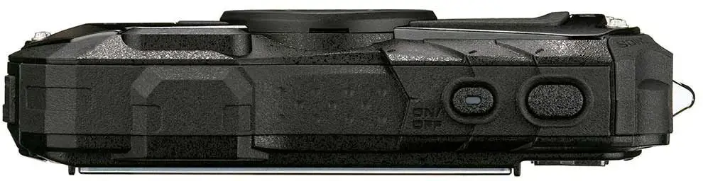 Ricoh WG-80, 16 MP, 4608 x 3456 taškų, CMOS, 5x, "Full HD", juoda