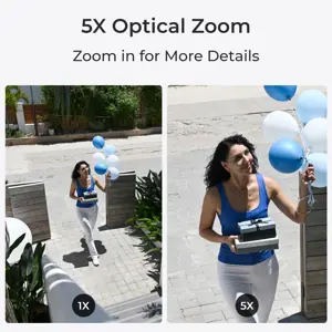 Reolink W430 - 4K Outdoor Camera, Next-Gen Wi-Fi 6, 5X Optical Zoom, Person/Vehicle/Animal Detection, Color Night Vision, IP security camera, Outdoor, Wired & Wireless, Google Assistant, 450 lm, 6500 K
