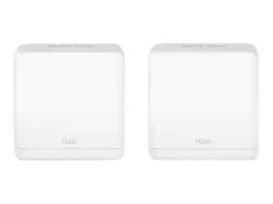 "Mercusys" AC1300 "Halo H30G" (2 vnt.) 802.11ac, 400+867 Mbit/s, Ethernet LAN (RJ-45) prievadai 2, tinklelio palaikymas taip, MU-MiMO taip, balta