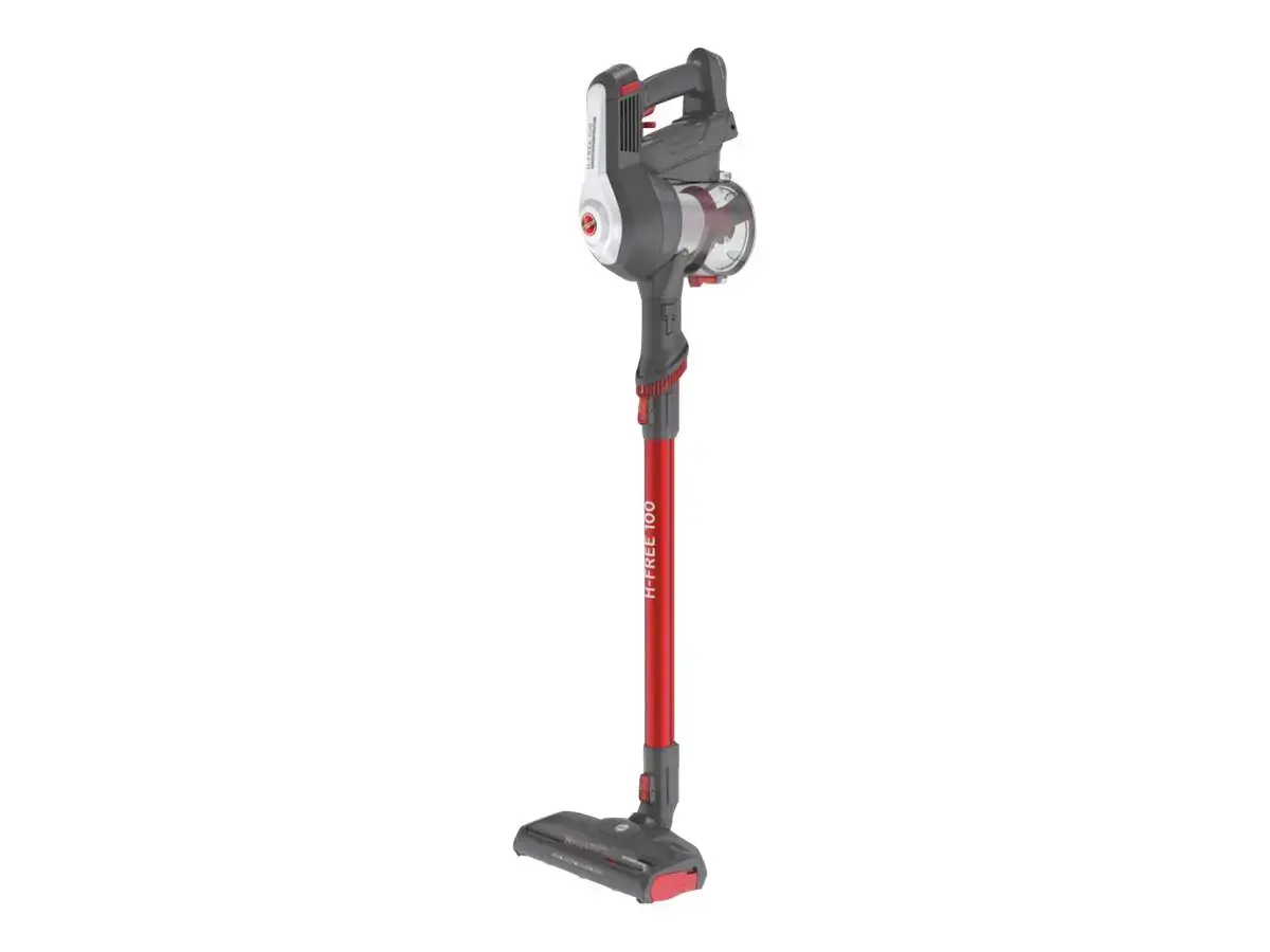 Hoover HF122GPT 011, Bagless, Titanium, 0.9 L, Rubber, Dry, Cyclonic, Fabric