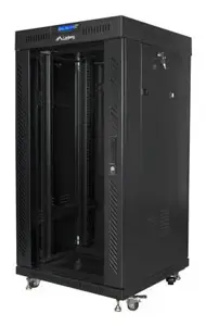 Lanberg FF01-6622-12BL rack cabinet 22U Freestanding rack Black