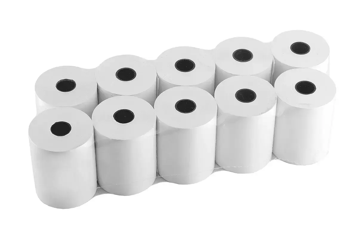 Kasos juosta, 57 mm x 30 m/ 12mm, ofsetins popierius, viensluoksnė, 10 vnt/pak