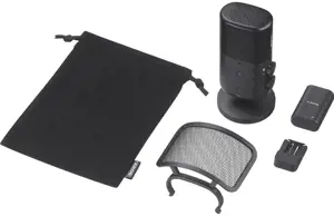 "Sony ECM-S1", Skaitmeninio fotoaparato mikrofonas, 24 bitų, 48 kHz, laidinis ir belaidis, "Bluetooth/3,5 mm", 150 m