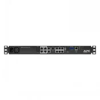 APC NBRK0250A, montuojama į stovo rėmą, juoda, RJ-45, Fast Ethernet, 10 100 Mbps, 10/100