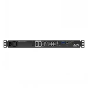 APC NBRK0250A, montuojama į stovo rėmą, juoda, RJ-45, Fast Ethernet, 10 100 Mbps, 10/100